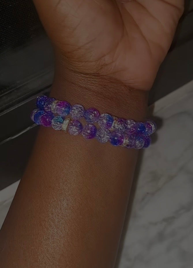 Purple bead
