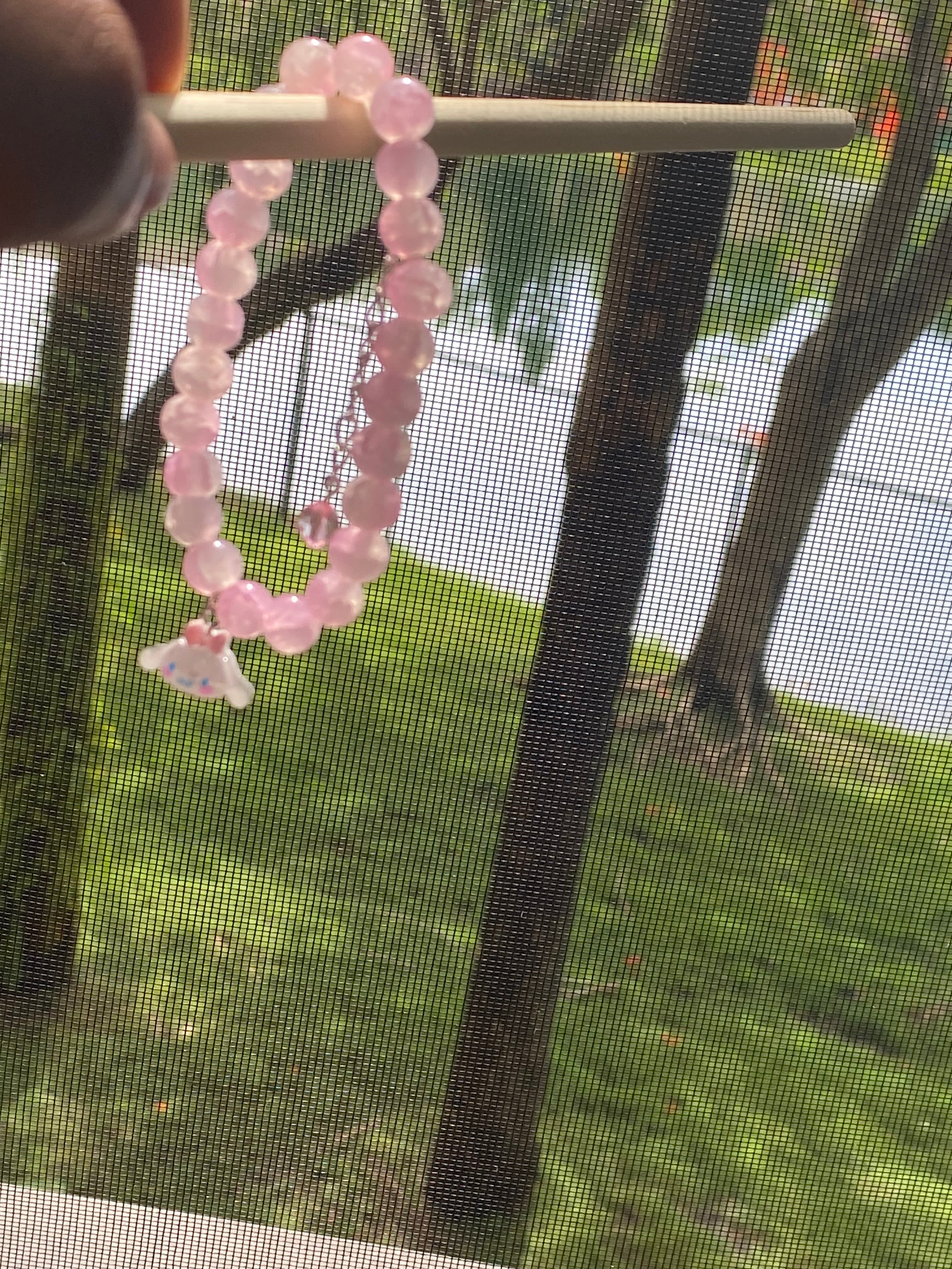 Baby pink bead