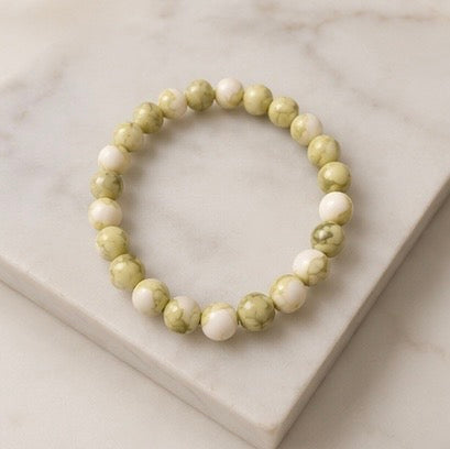💚 Nature Glow Beaded Bracelet