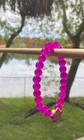 🌺 Pink Blossom Bracelet