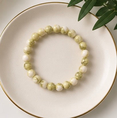 💚 Nature Glow Beaded Bracelet