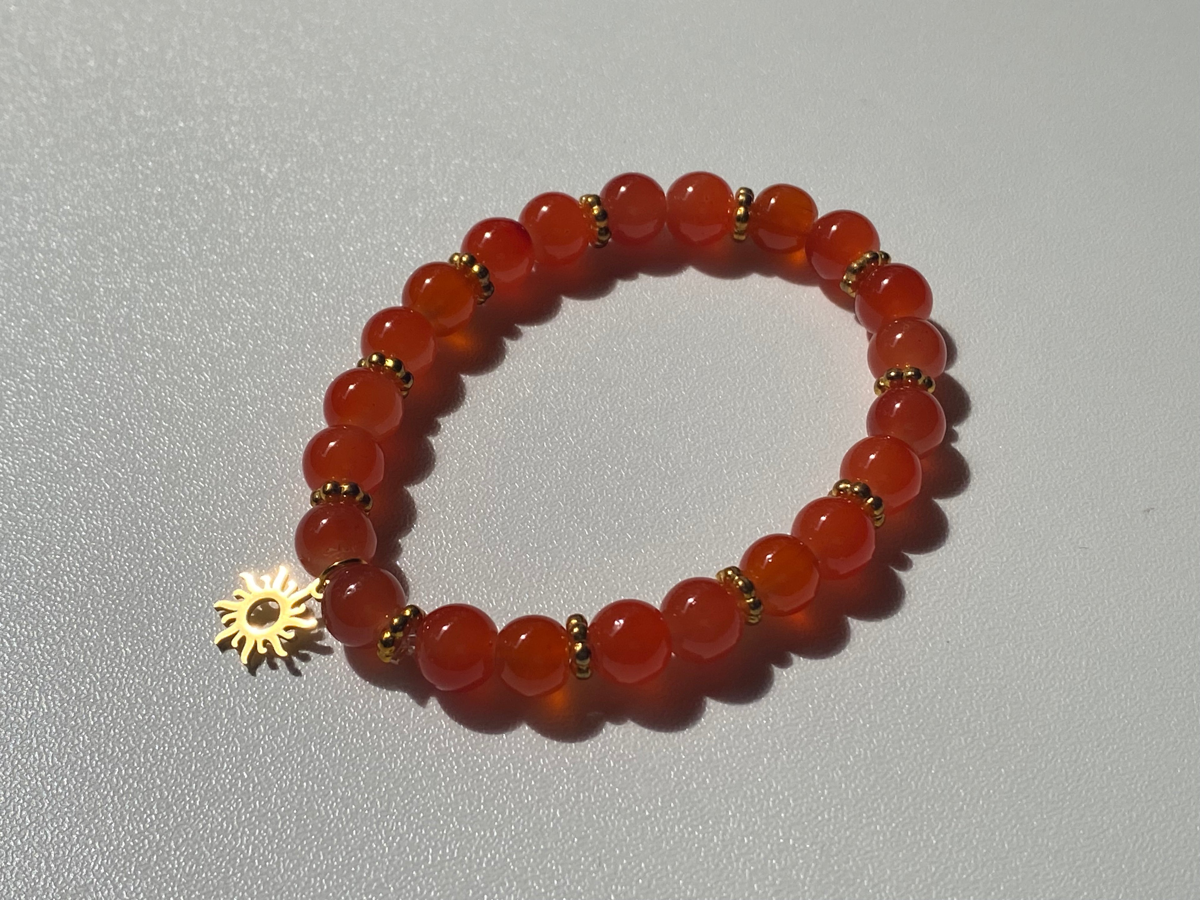 ☀️ Orange Sun Bracelet