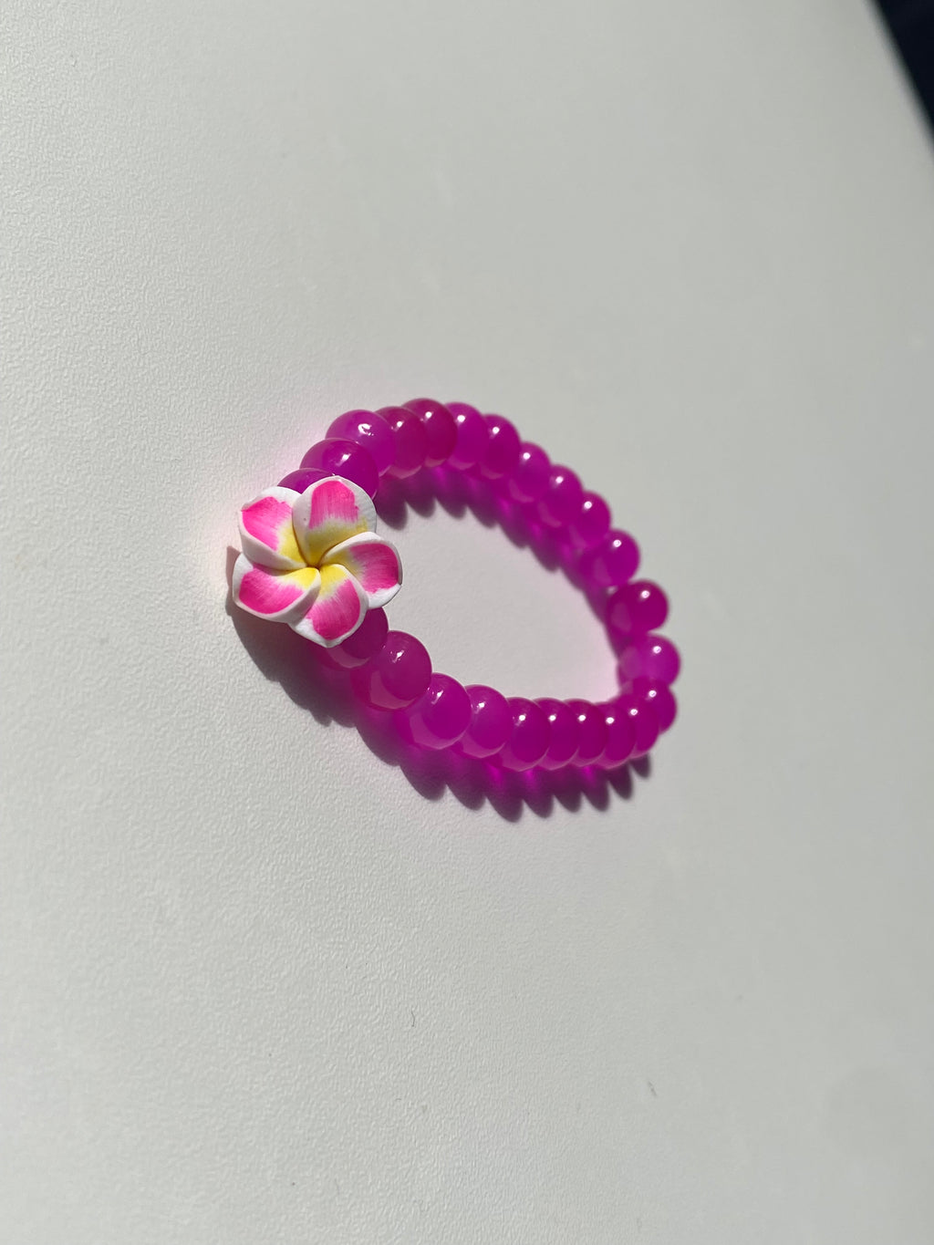 🌺 Pink Blossom Bracelet