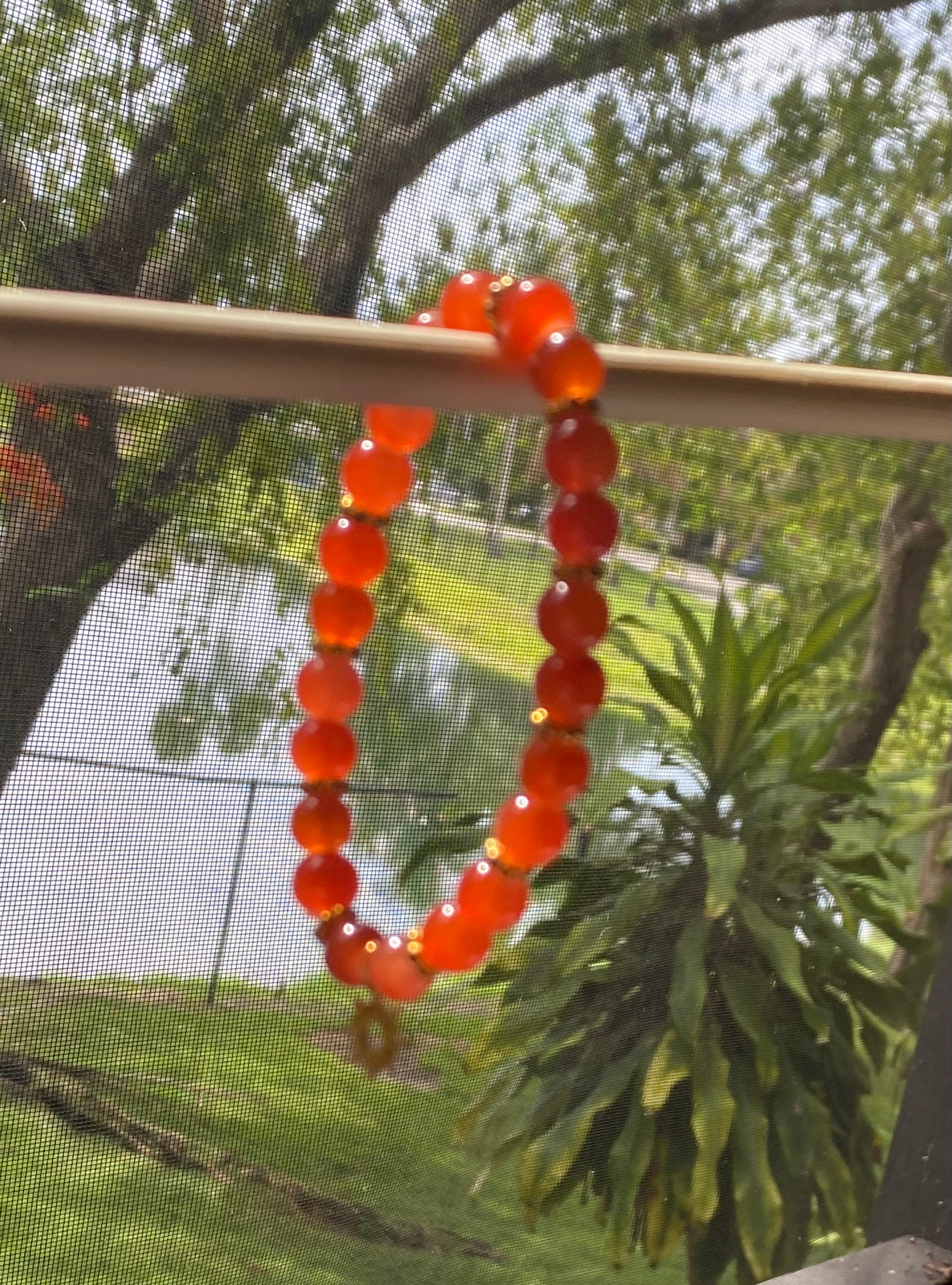 ☀️ Orange Sun Bracelet