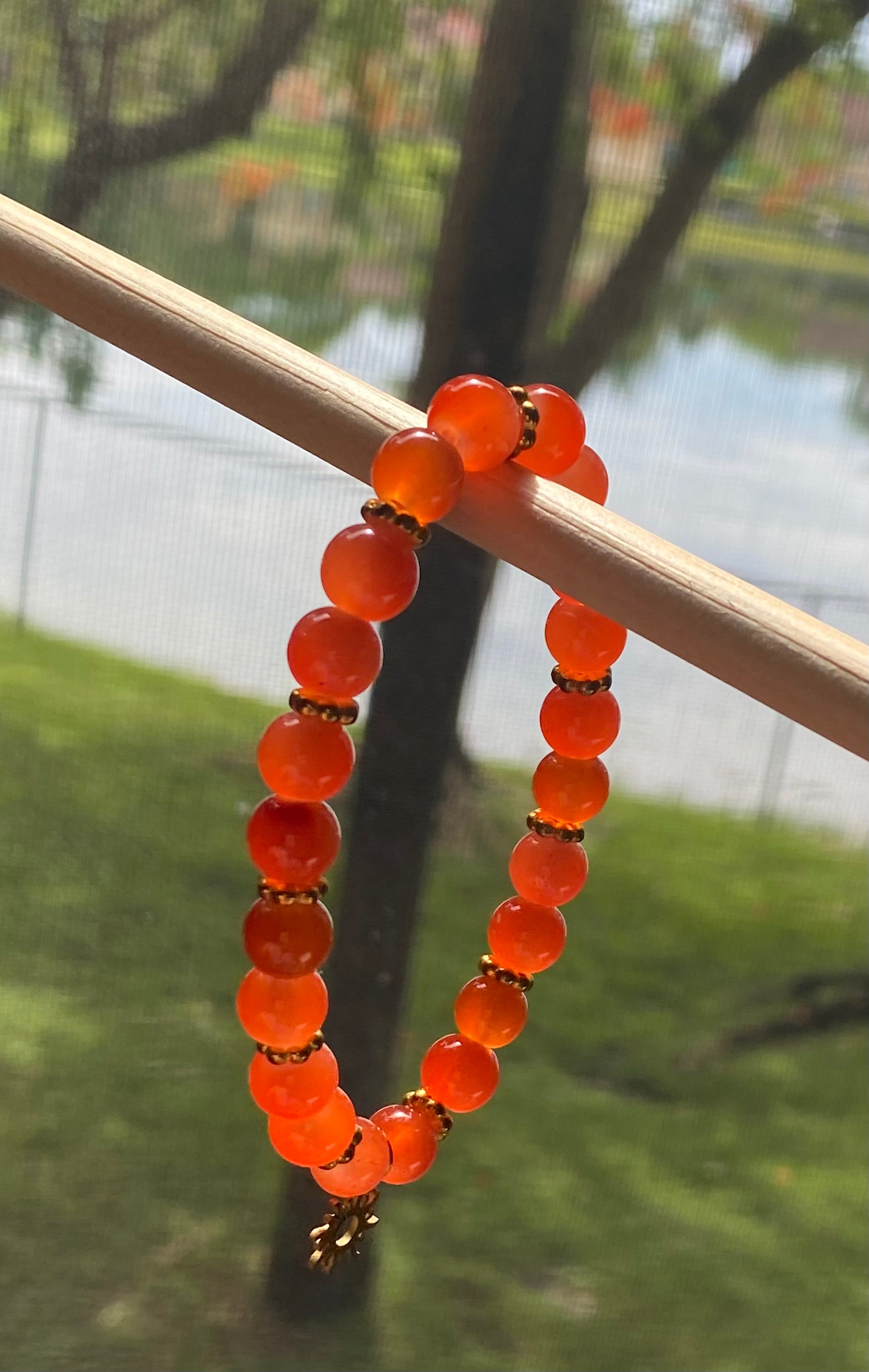 ☀️ Orange Sun Bracelet