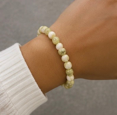 💚 Nature Glow Beaded Bracelet