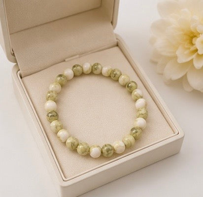 💚 Nature Glow Beaded Bracelet