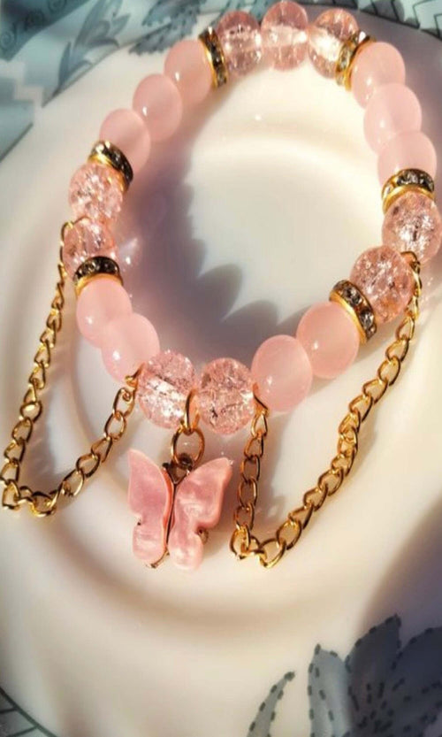 Pink Blossom Earring