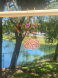 Pink Blossom Earring